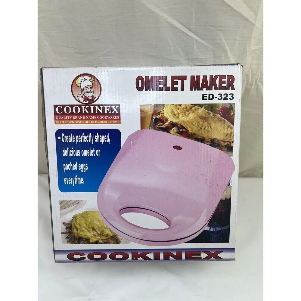 Cookinex‎ Electric Omelet Maker Non-stick Pink